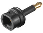Microconnect TOSLINK-ADAPTER Kabeladapter Toslink 3.5 Toslink mini Schwarz
