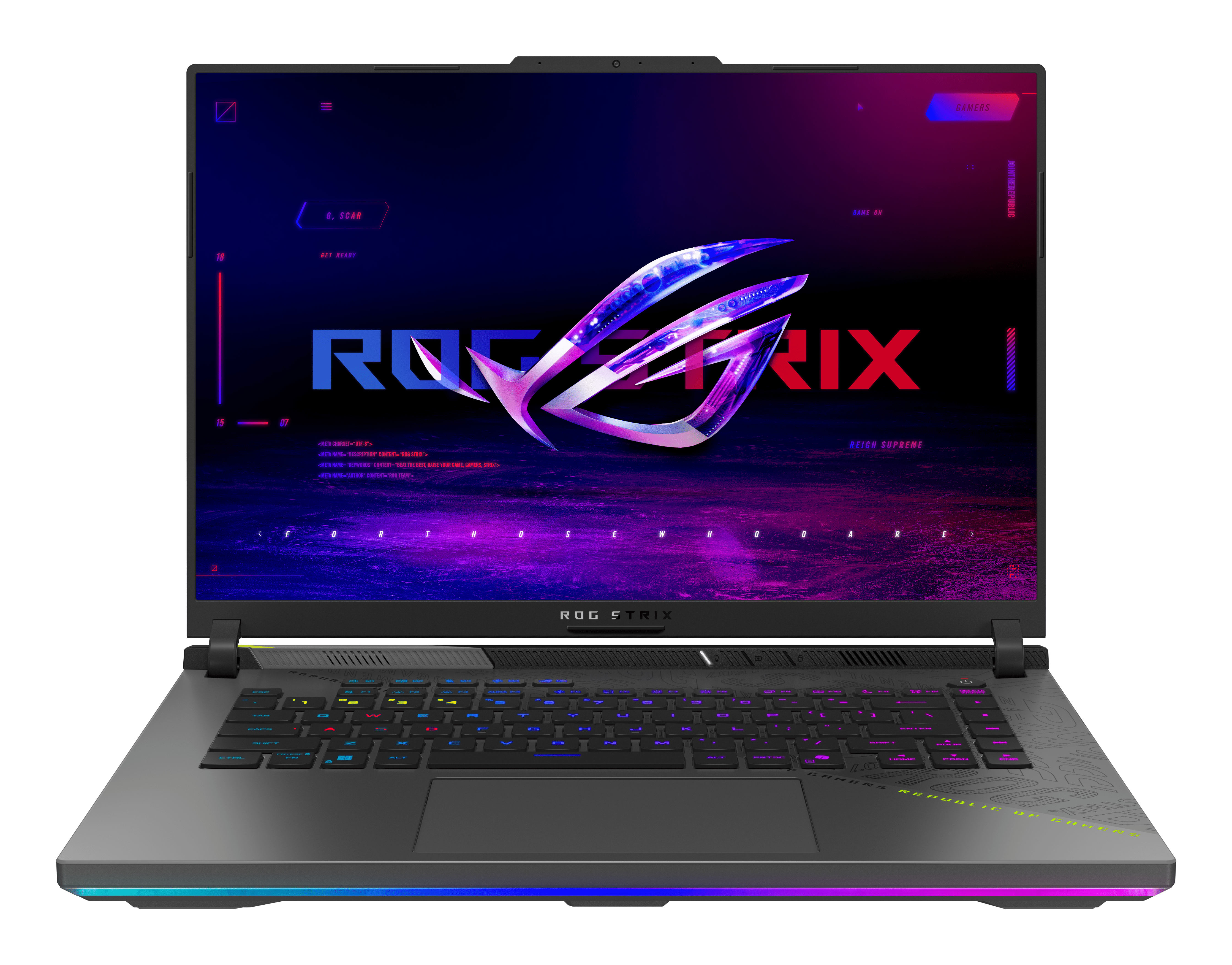 mehr Arbeitsspeicher ASUS ROG Strix Scar 18 (2025) G835LX-SA008W, 18 WQXGA, Core Ultra 9 275HX,...