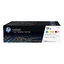 HP Toner cyan/magenta/yellow Nr. 131A (U0SL1AM) je ca. 1.800 Seiten - Tri-Pack