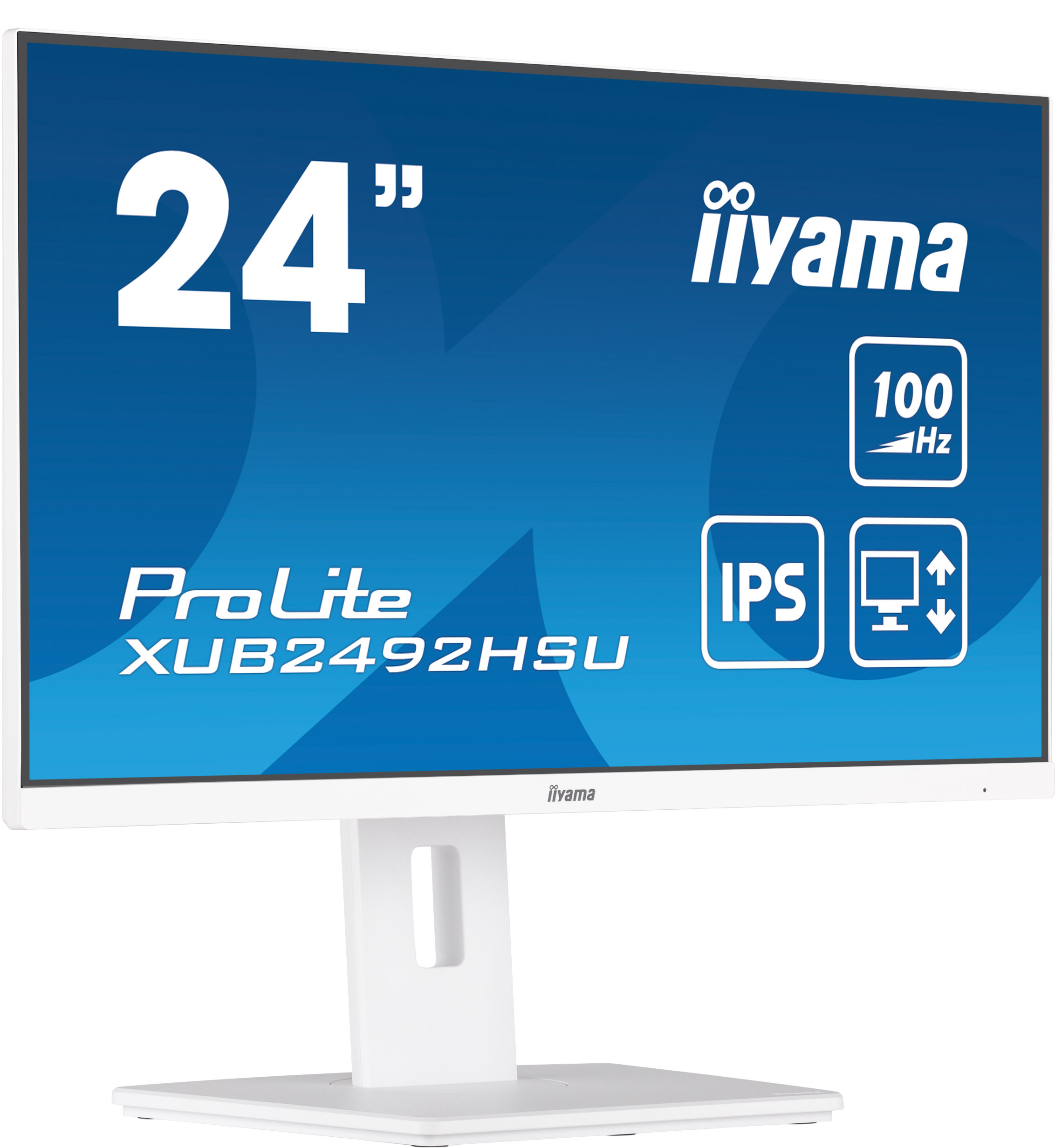 iiyama ProLite XUB2492HSU-W6, 23.8, Full HD (1920x1080), IPS, 100Hz, HDMI,...