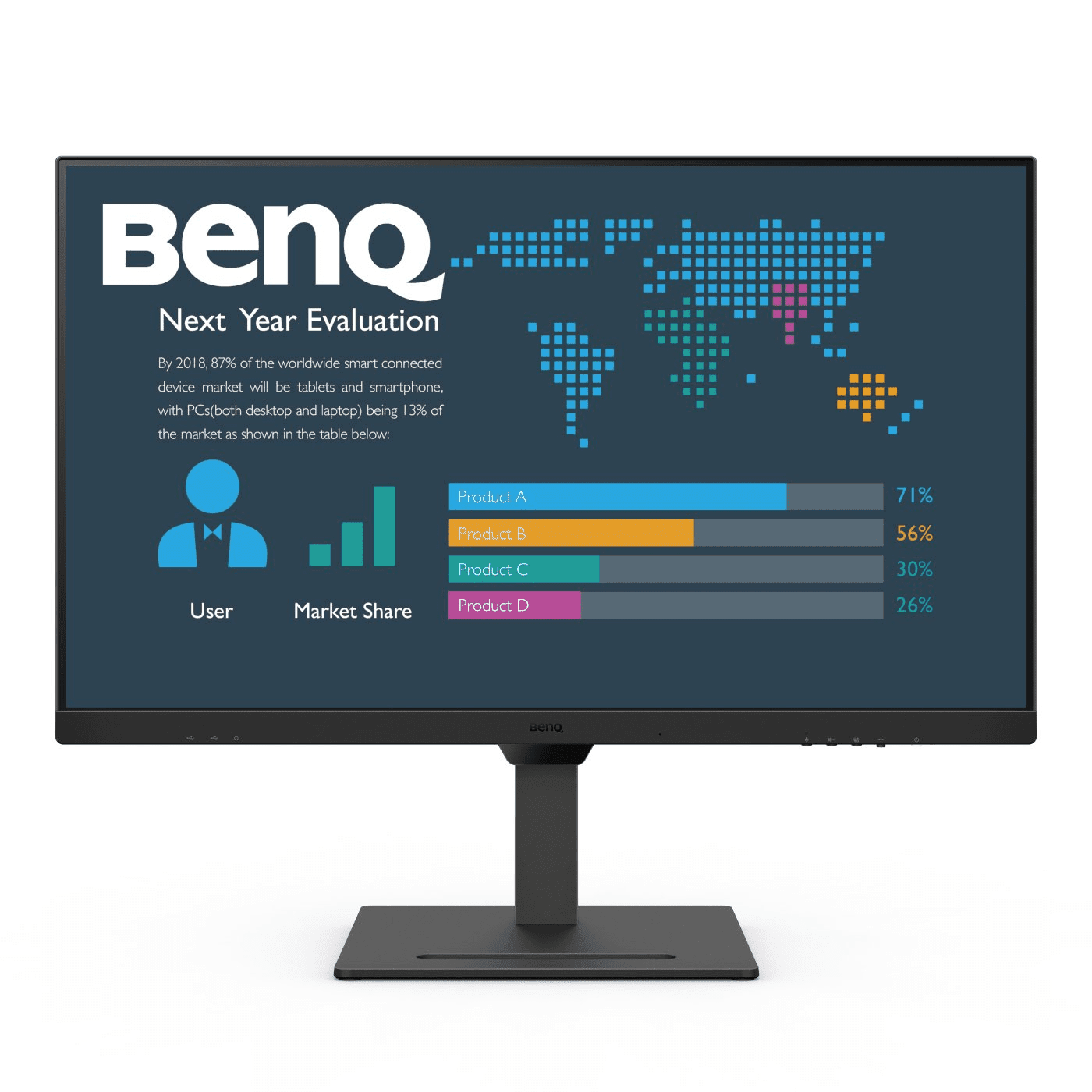 BenQ BL3290QT, 31.5 IPS, 2560x1440 WQHD, 75Hz, Lautsprecher,...