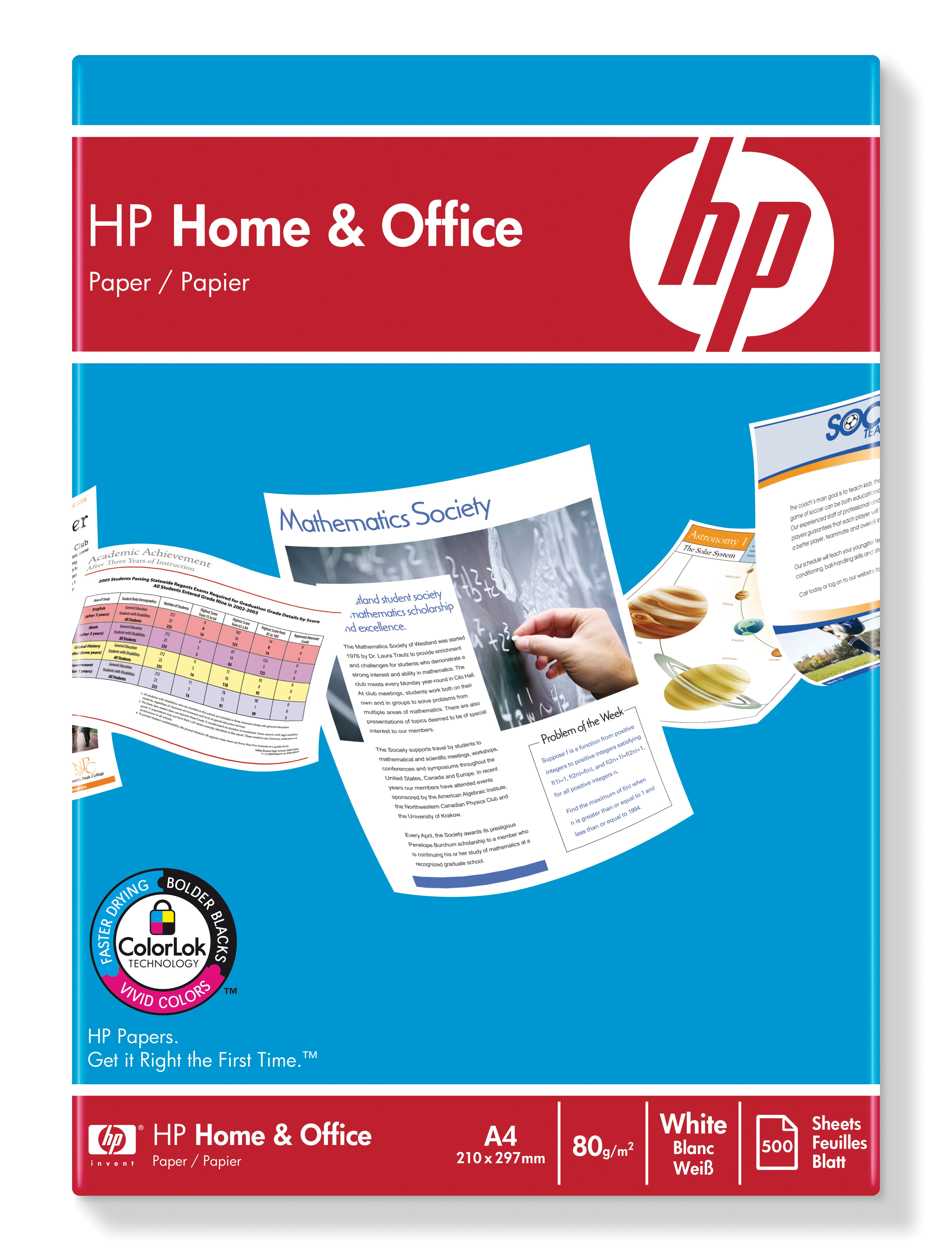 HP CHP150 Home & Office A4, 80g, 500 Blatt