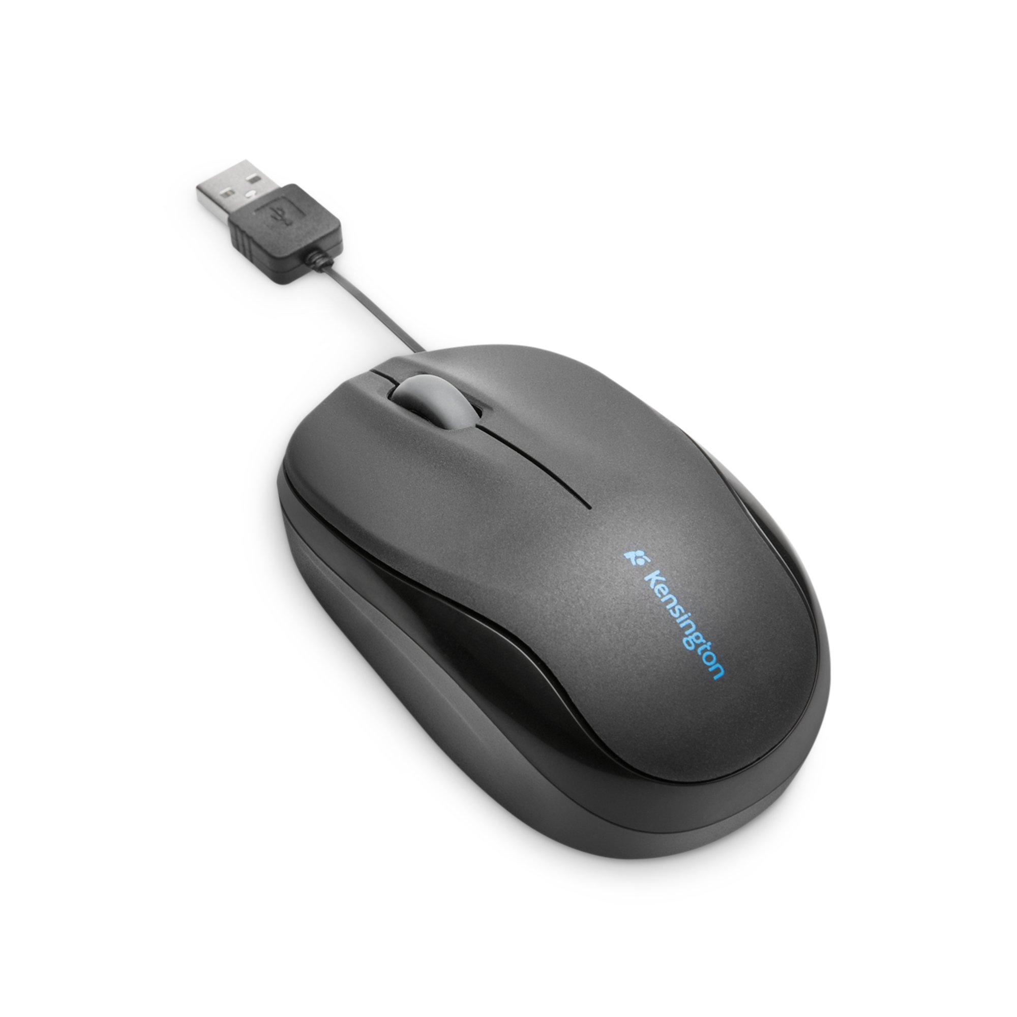 Kensington Pro Fit Retractable Mobile - Maus - 1.000 dpi Optisch - 3 Tasten -...