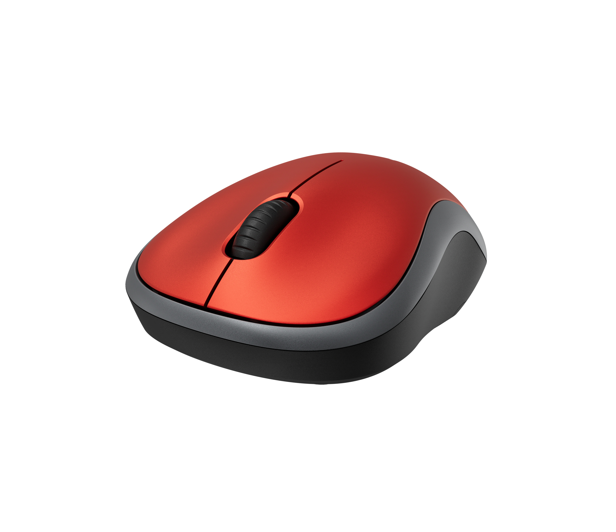 Logitech M185 - Maus - 1.000 dpi Optisch - 3 Tasten - Rot