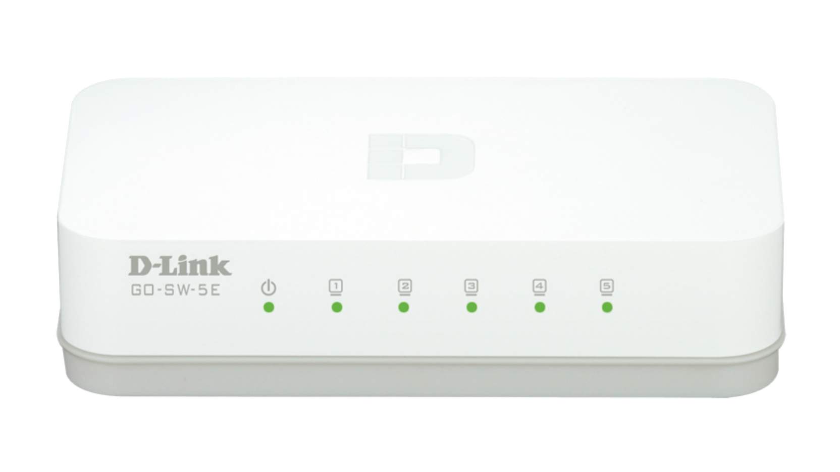 D-Link dlinkgo 5-Port Fast Ethernet Easy Desktop Switch GO-SW-5E