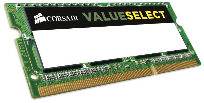 Corsair Value Select SO-DIMM - 8 GB DDR-3 204-Pin 1.333 MHz - non-ECC