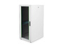 Digitus 19 Schrank 26HE Glastür, H1300 x B600 x T800mm, Grau
