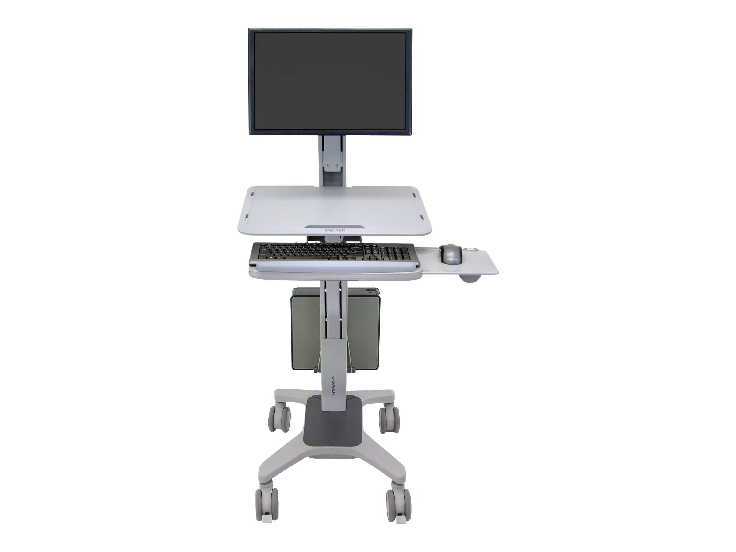 Ergotron WorkFit C-Mod Single Display Sit-Stand Workstation -...