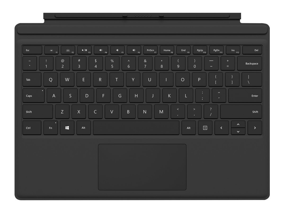 Microsoft Surface Pro Type Cover [2017] schwarz, DE