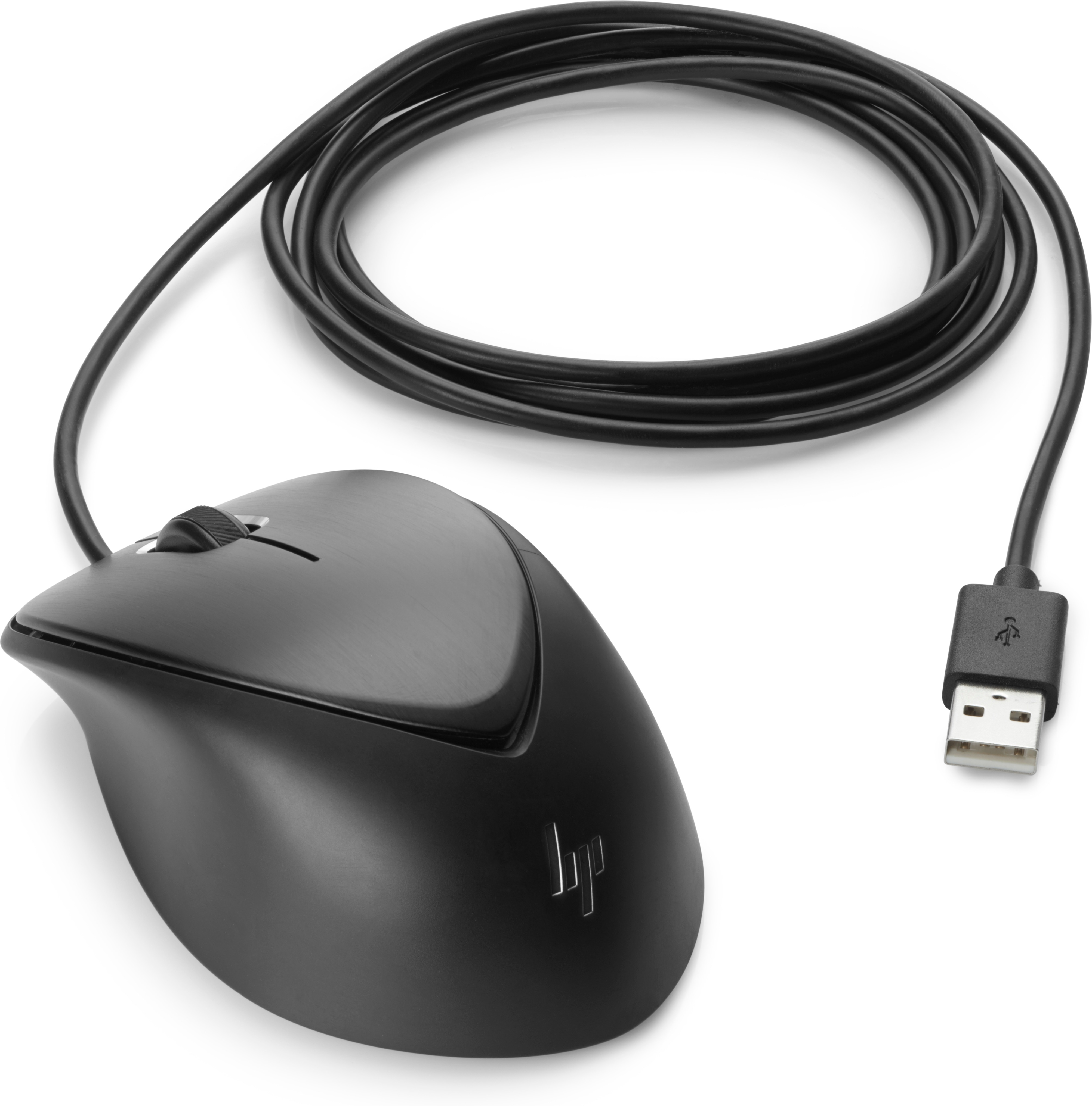 HP Premium USB schwarz kabelgebunden - Maus - USB