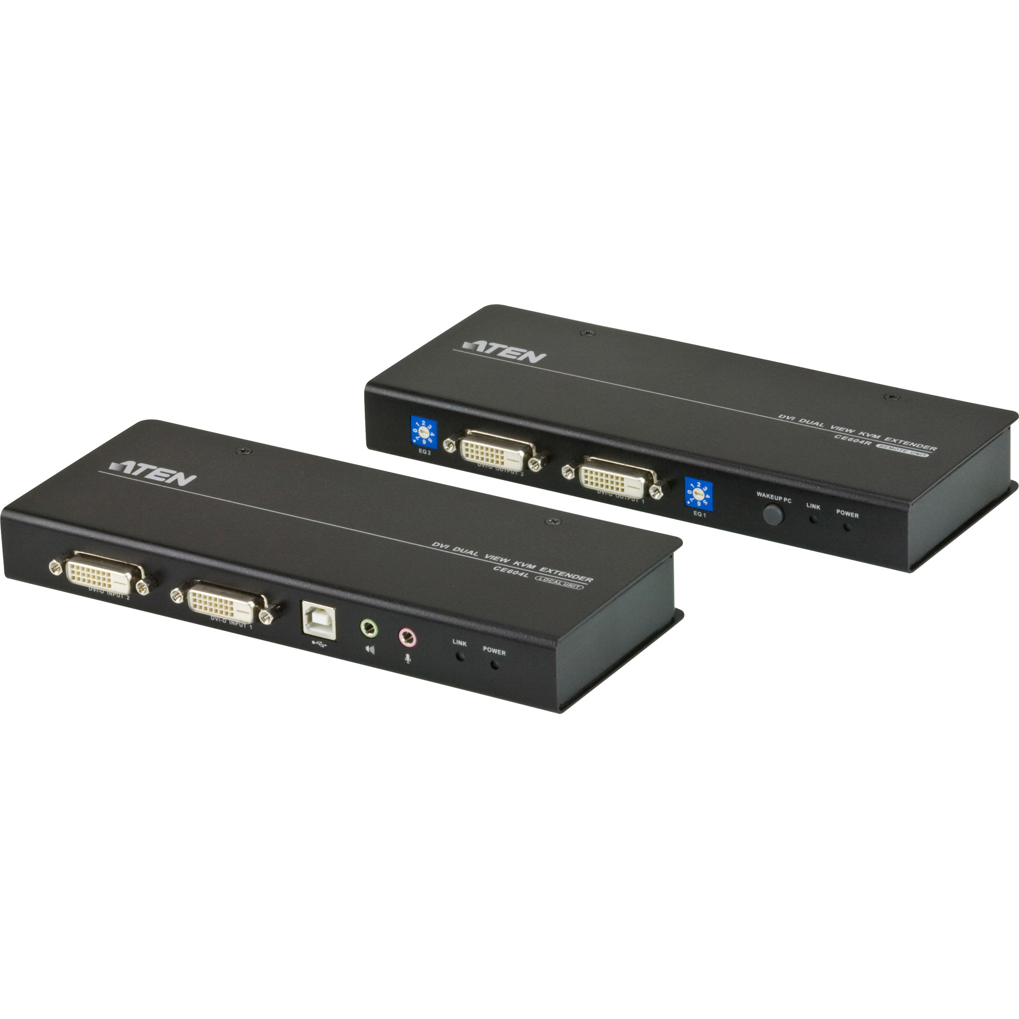 ATEN CE 604 Local and Remote Units - KVM-/Audio-/serieller Extender