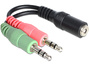 Delock Audio-Adapter - Stereo Mini-Klinkenstecker (W)