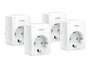 TP-Link Tapo P100, Smart-Steckdose, 4er-Pack