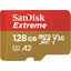 SanDisk Extreme 128GB, microSDXC, UHS-I