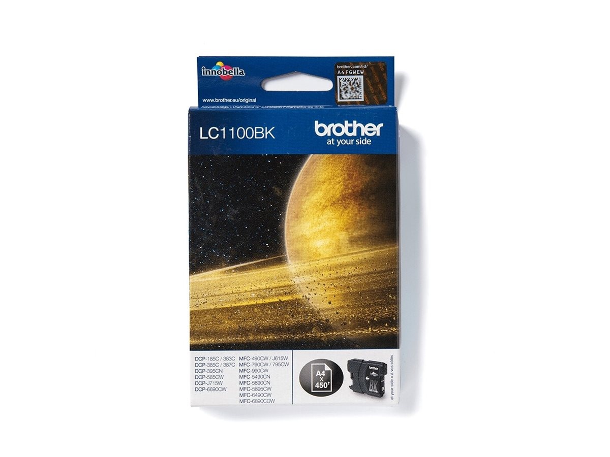 Brother Tinte black LC1100BK ca. 450 Seiten