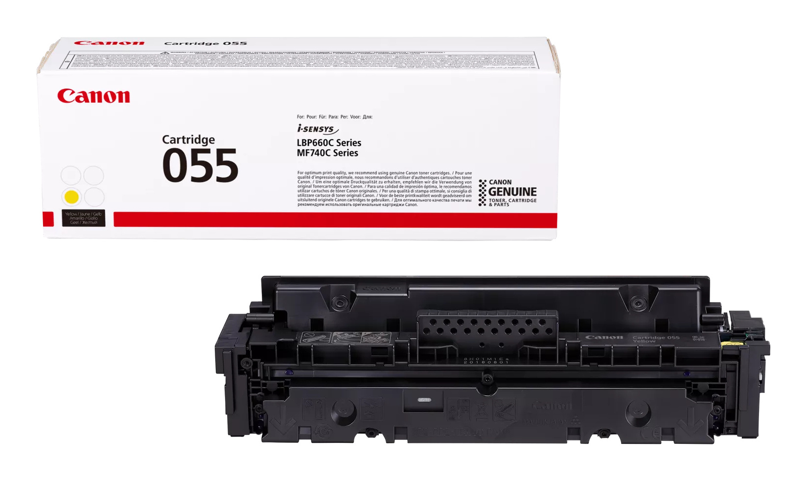 Canon Toner yellow 055 ca. 2.100 Seiten
