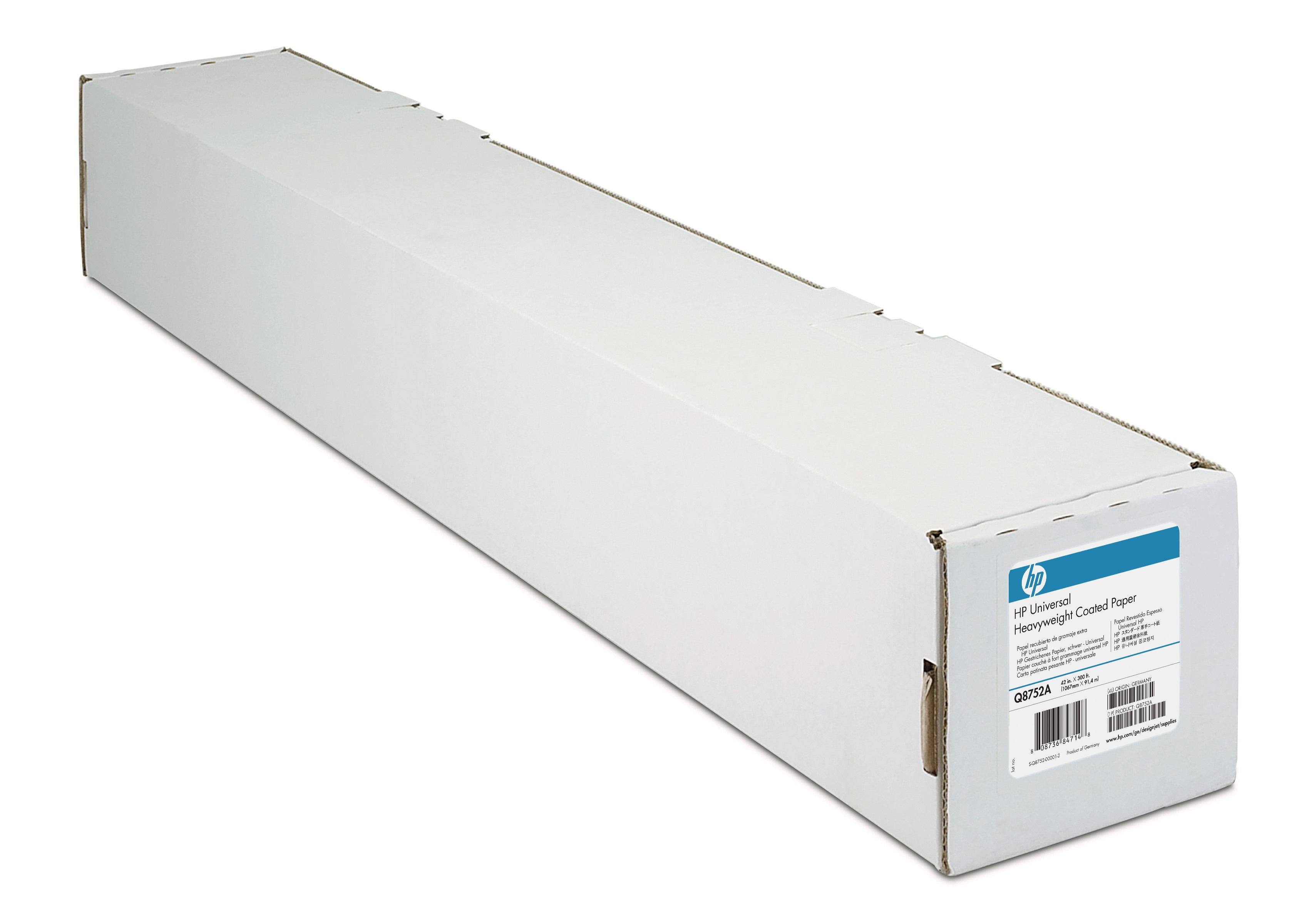 HP Papier gestrichen 90gm², Rolle A1, 594 mm x 45,7 m