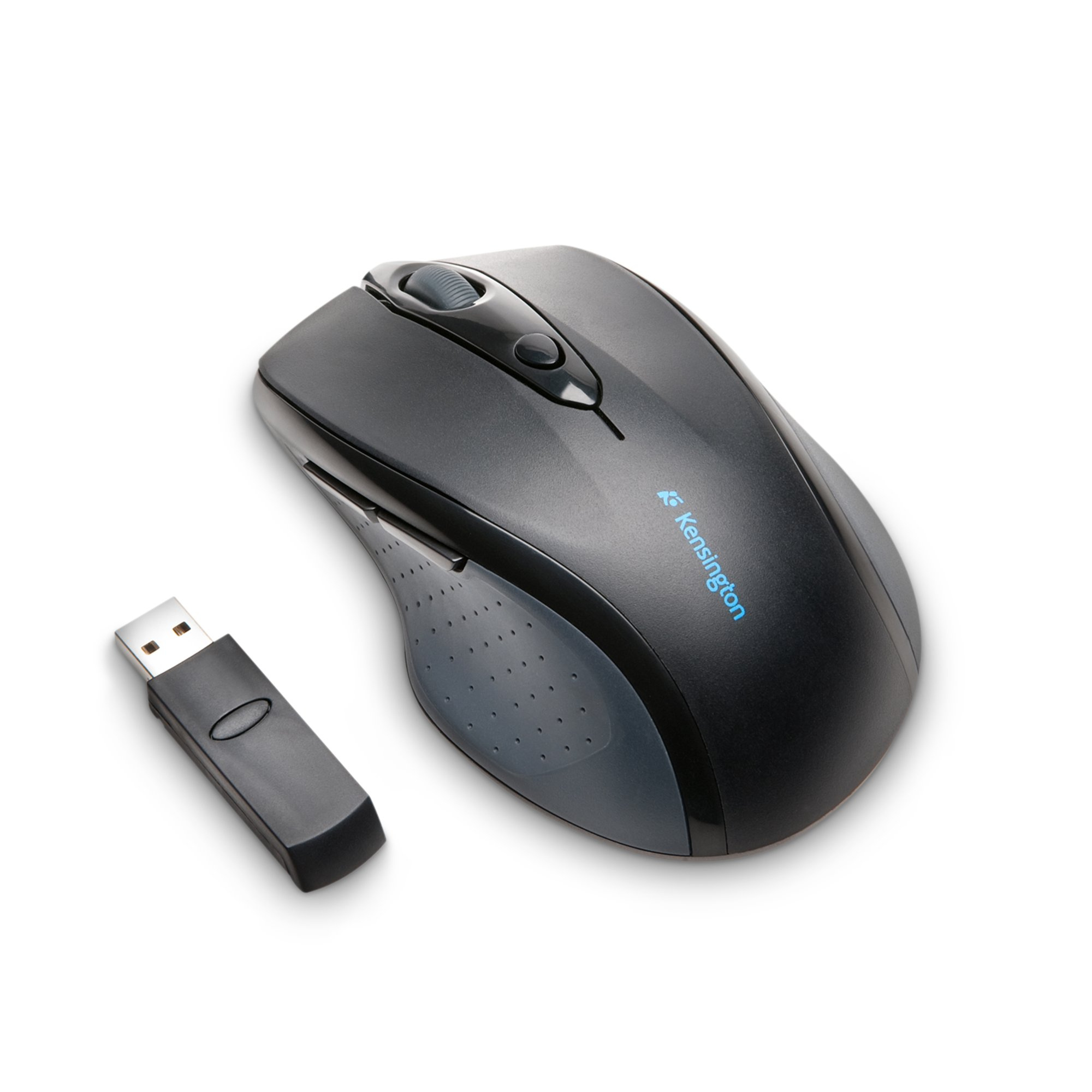 Kensington Pro Fit Full-Size - Maus - 800 dpi Optisch - 5 Tasten - Schwarz