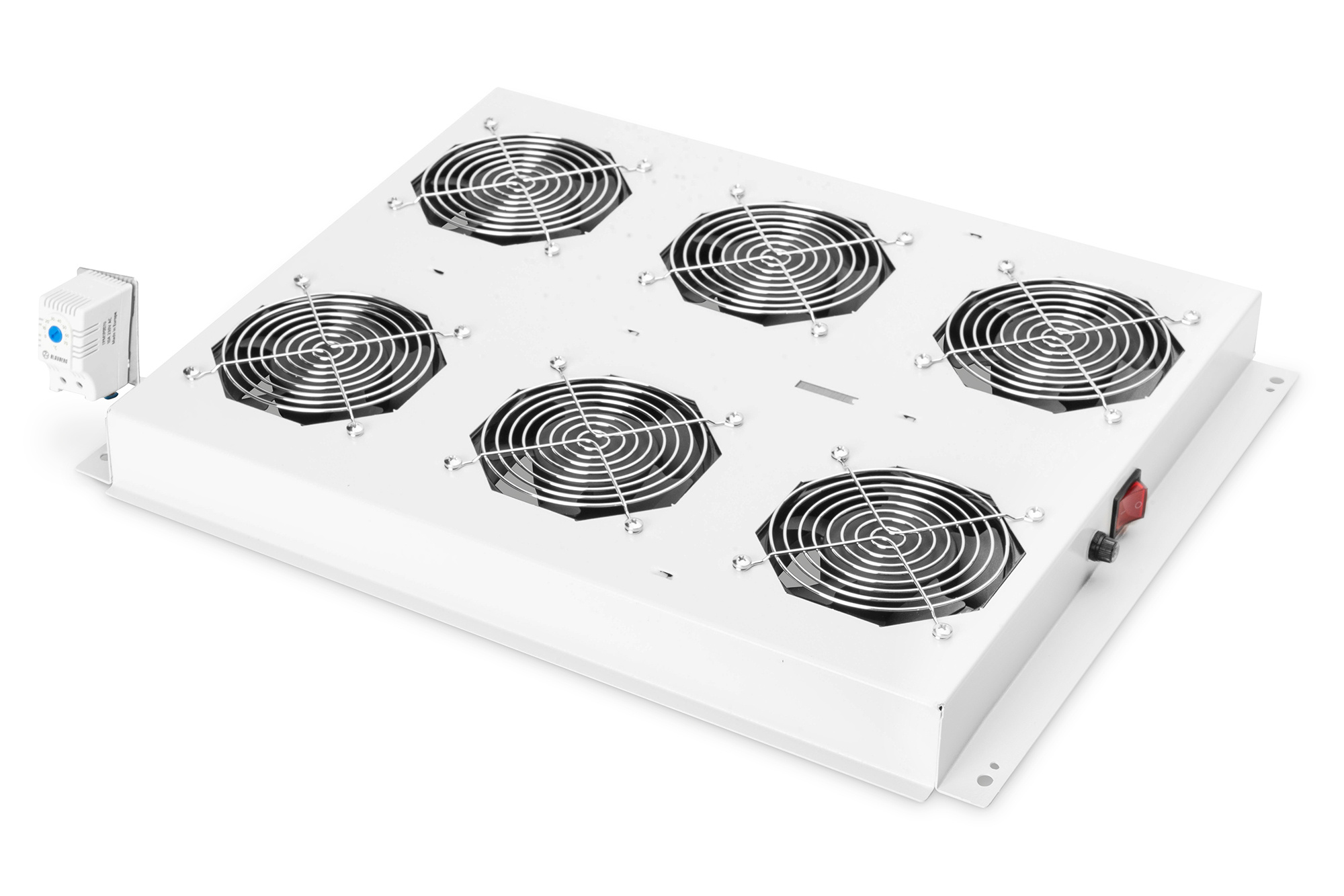DIGITUS DN-19 FAN-6-SRV - Rack-Zubehör - RAL 7.035