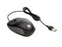 HP USB-Reisemaus - Maus - 1.000 dpi Optisch - 3 Tasten - Schwarz