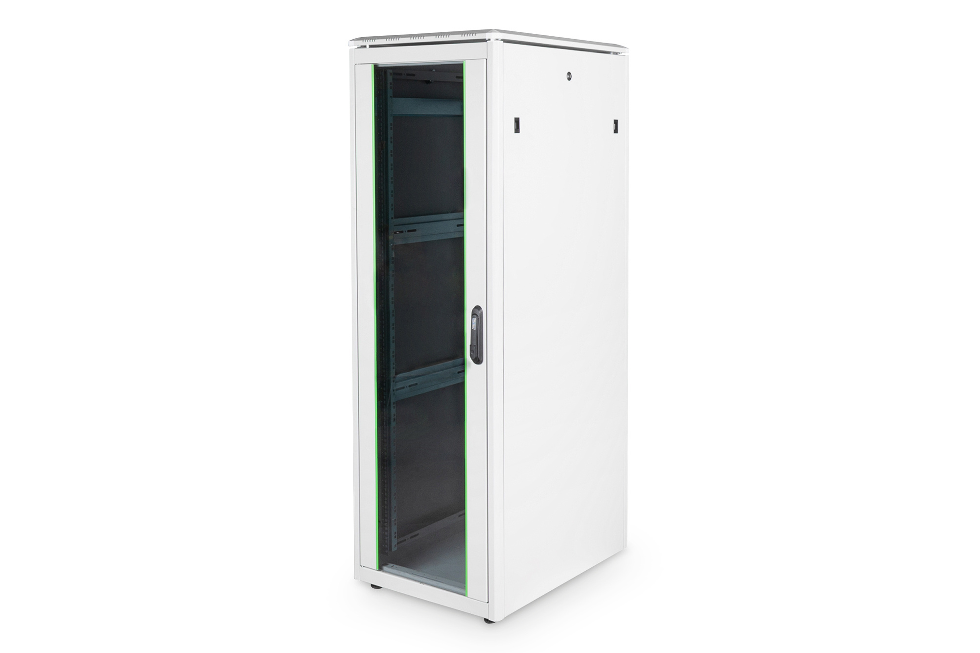 Digitus 19 Schrank 36HE Glastür, H1775 x B600 x T780mm, grau