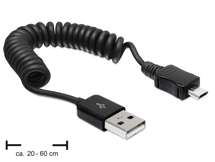 Delock USB 2.0-A/USB micro-B 0.6m