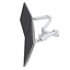Ergotron LX Dual Side-by-Side Arm - Befestigungskit - Aluminium, haltbarer Stahl