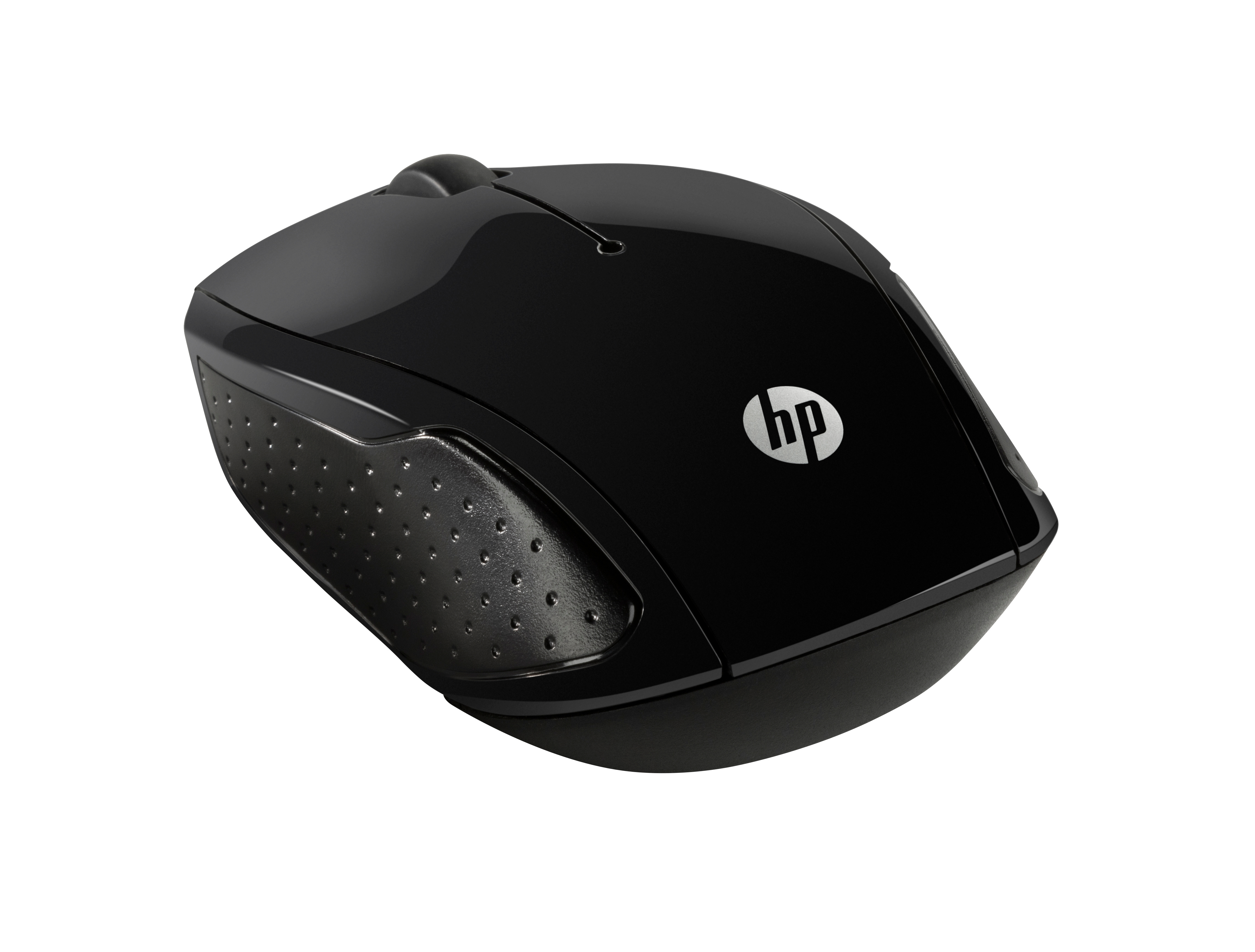 HP Wireless-Maus 200 - Maus - 1.000 dpi Optisch - 2 Tasten - Schwarz