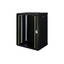 Schrank Wandmontage 16HE, schwarz