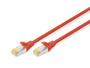 Digitus Patchkabel CAT6a, S/FTP, 1m, rot