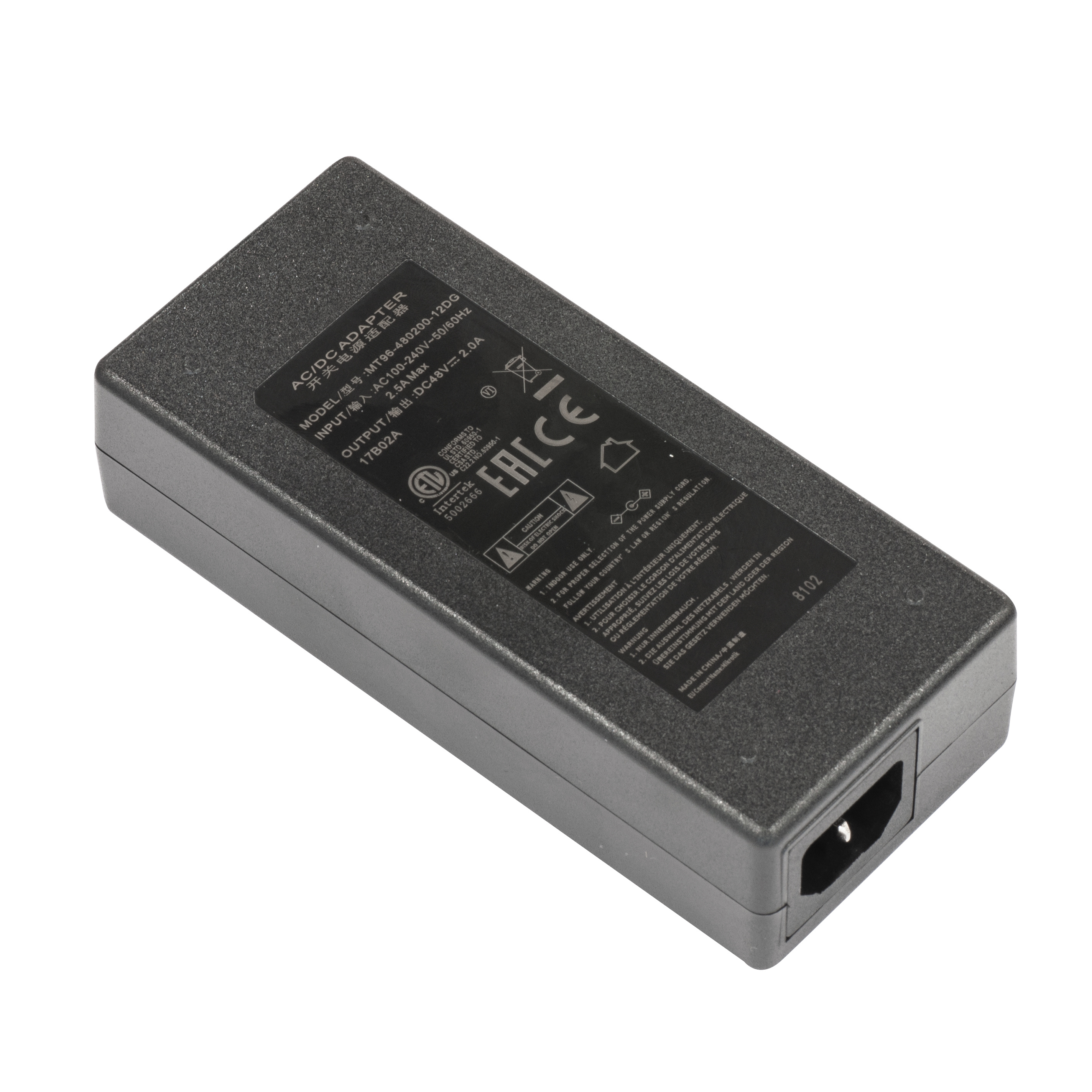 MikroTik 48V2A96W - Netzteil - 96 Watt - für MikroTik OmniTIK 5