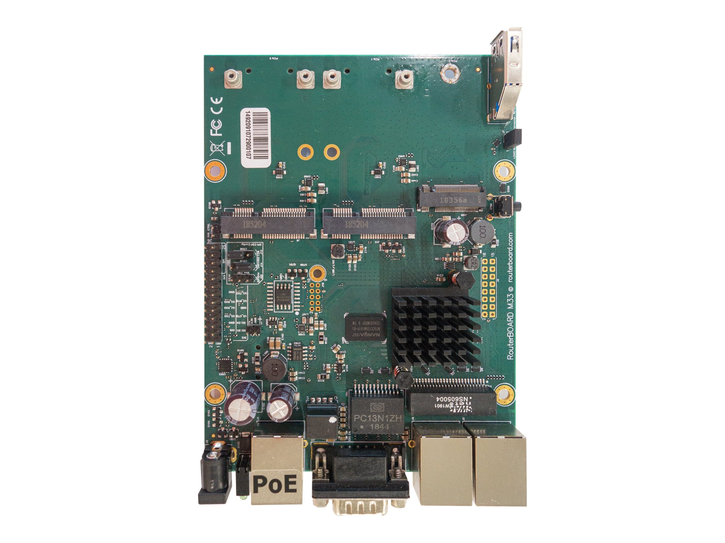 MikroTik RBM33G - SIM-Karten-Slot - Schwarz - Grün - Grau