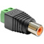 Delock Adapter RCA female > Terminal Block - Video- / Audio-Adapter