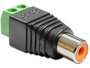 Delock Adapter RCA female > Terminal Block - Video- / Audio-Adapter