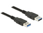 Delock USB-Kabel - Kabel - Digital / Daten USB-Kabel 3 m - Schwarz