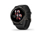 Garmin Venu 2 - 45 mm - schwarz - Sportuhr mit Band - Silikon - schwarz -...