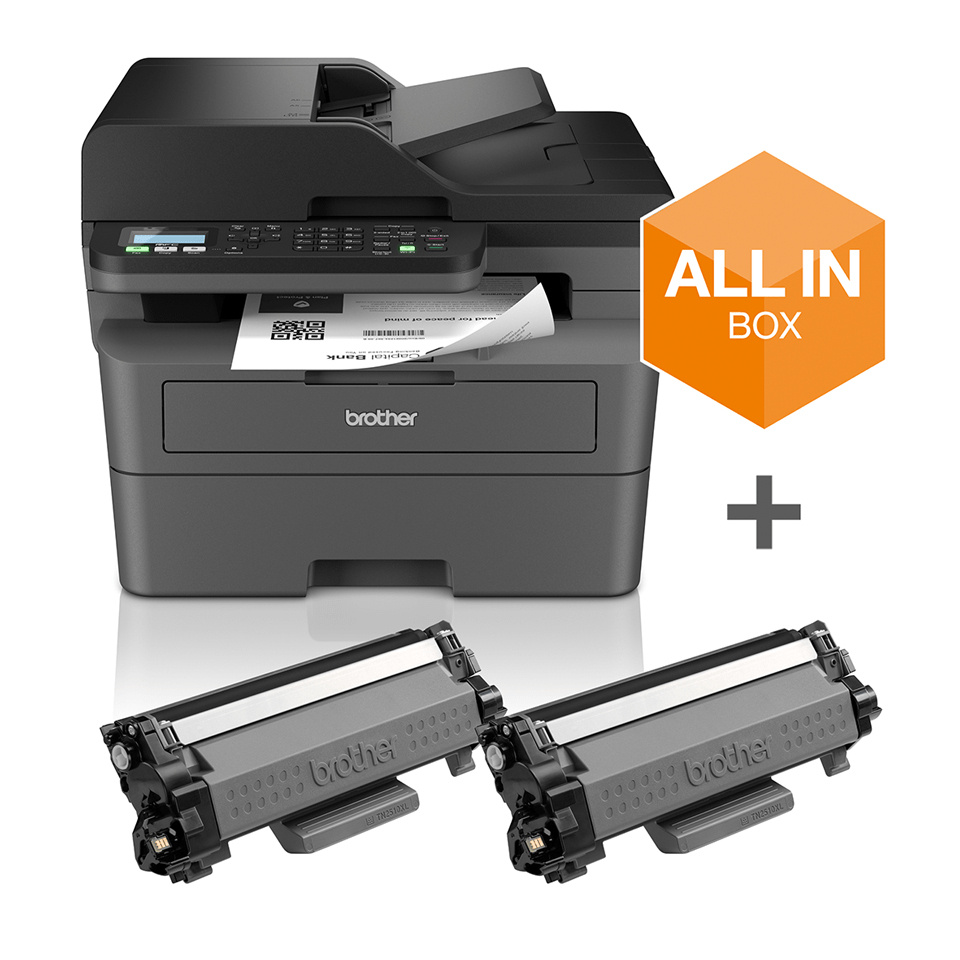 Brother MFC-L2827DWXL, S/W Laser, MFP, A4