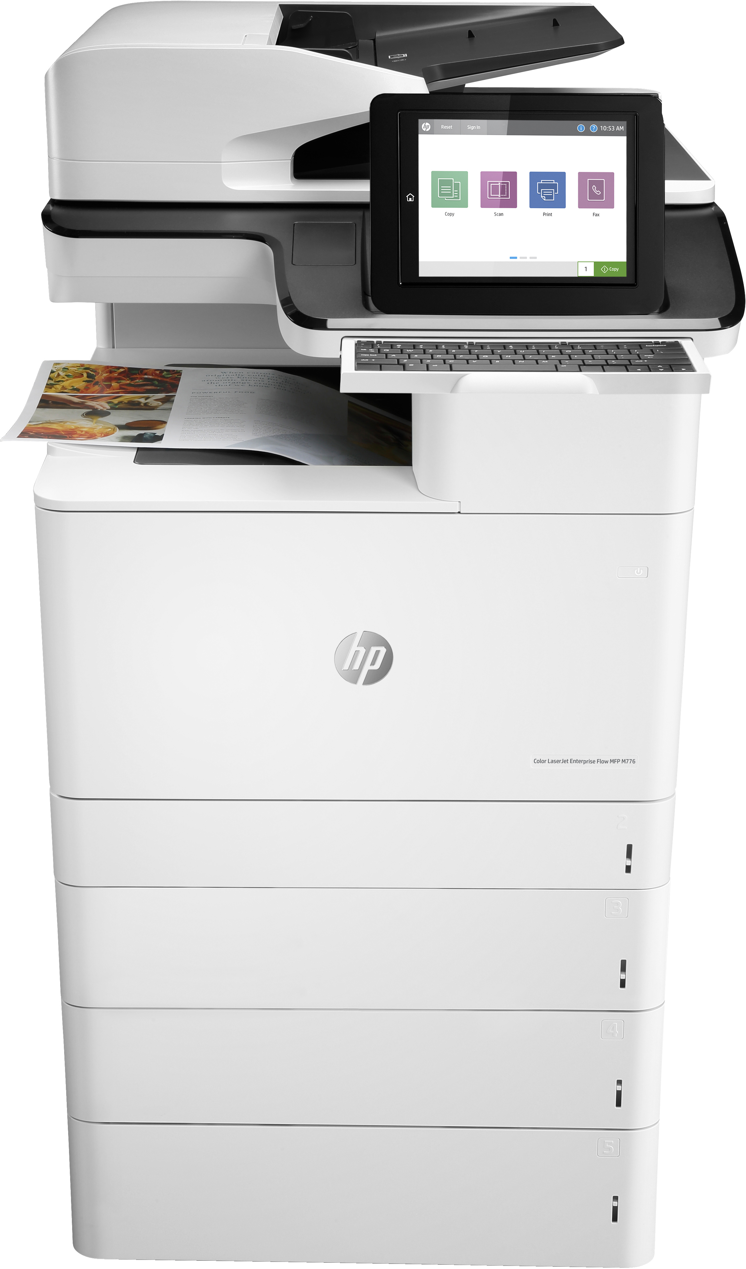 HP Color LaserJet Enterprise Flow MFP M776z, Laser color, MFP, A3