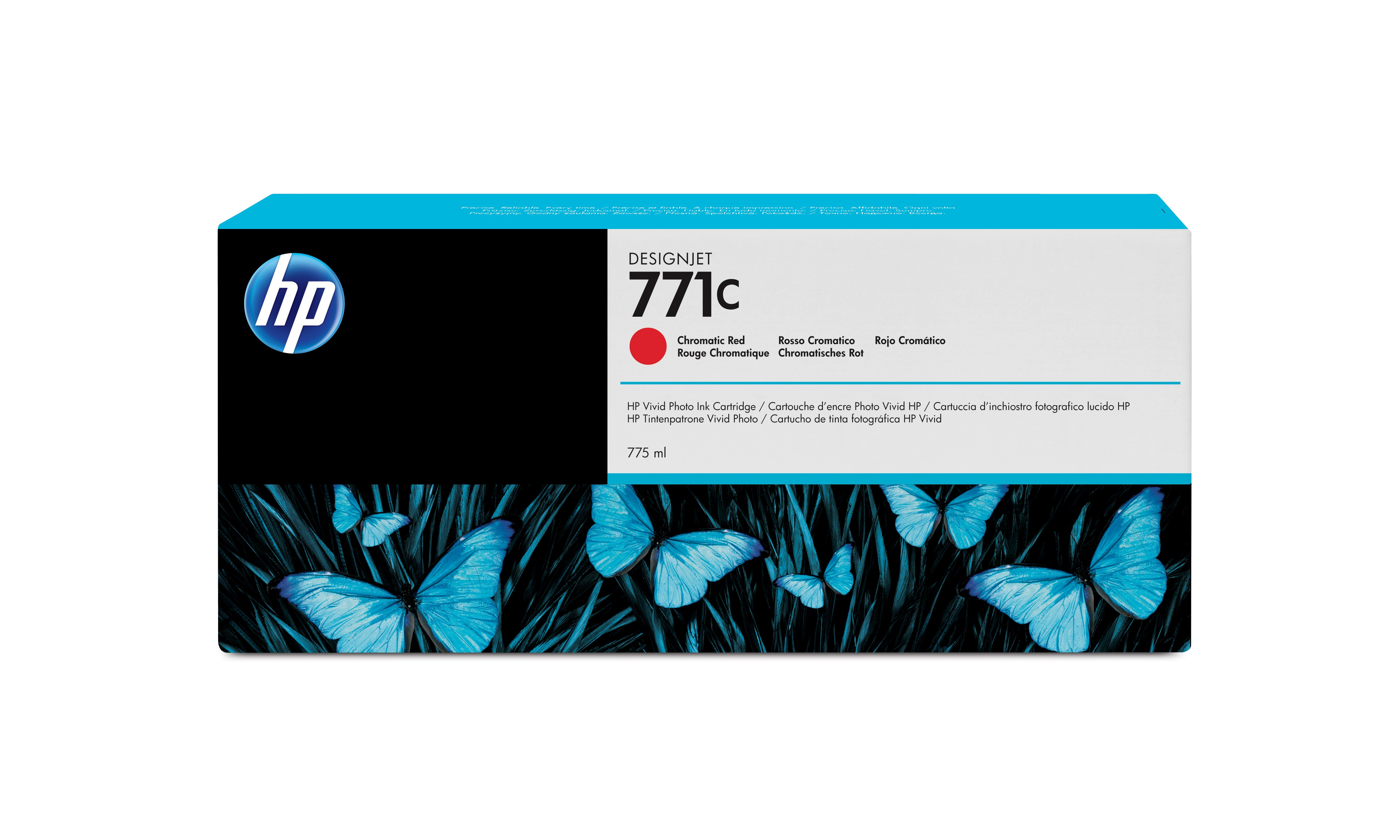 HP Tinte chromrot Nr. 771C (B6Y08A) 775 ml
