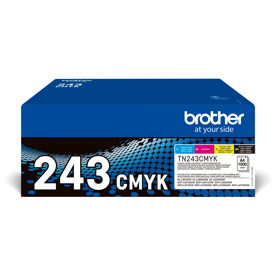 Brother Multipack TN243 C/M/Y/BK ca. 1.000 Seiten