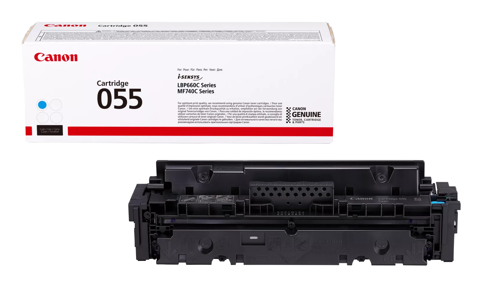 Canon Toner cyan 055 ca. 2.100 Seiten