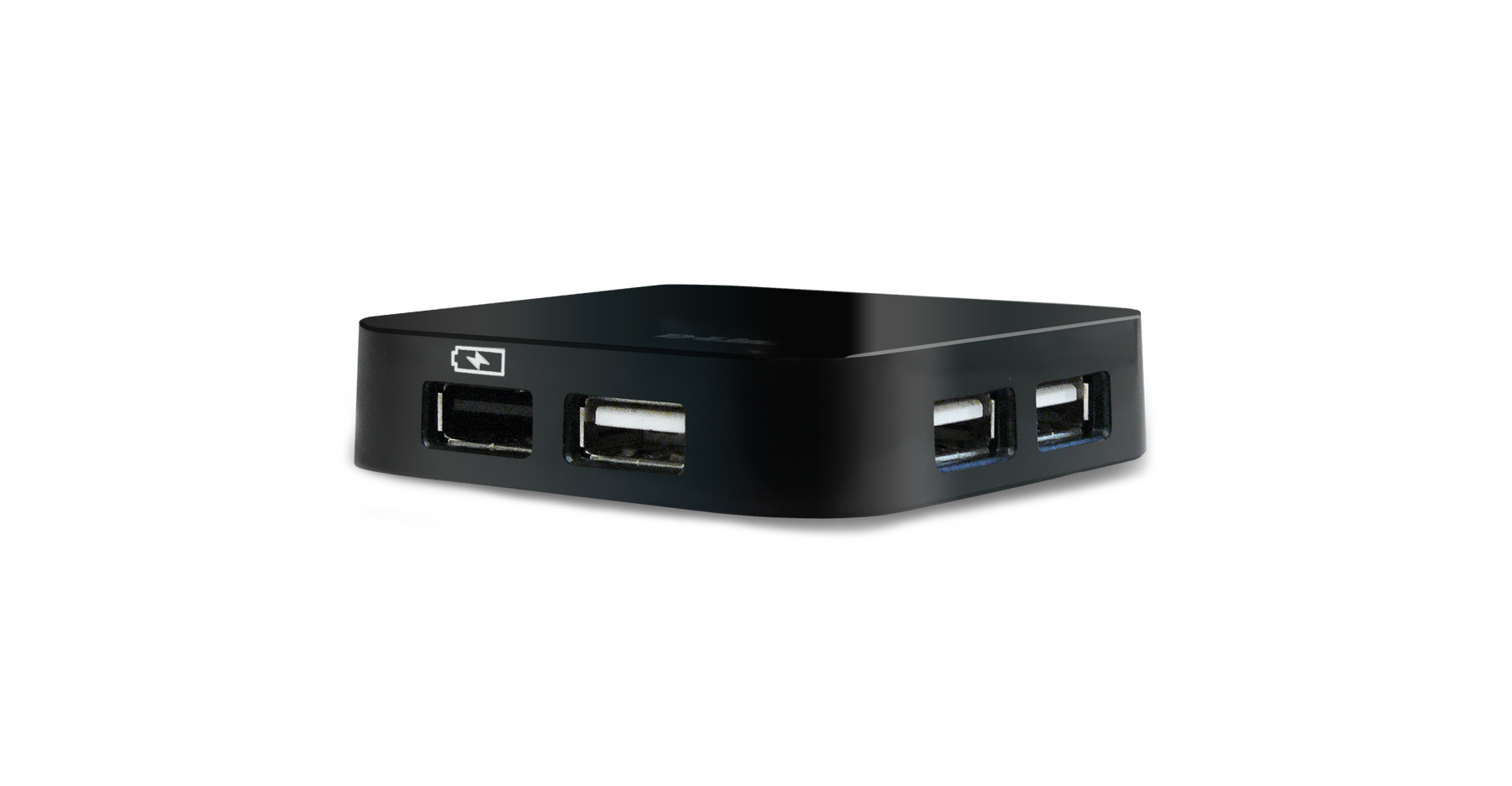 4-Port USB 2.0 Hub Geschwindigkeit: 480 MBit/sek./ Portanzahl: 4/ Stackable:...