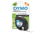 Dymo LetraTAG - Kunststoff - weiß - Rolle (1,2 cm x 4 m)