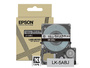Epson LabelWorks LK-5ABJ - Matte light gray/black - Rolle (1,8 cm)