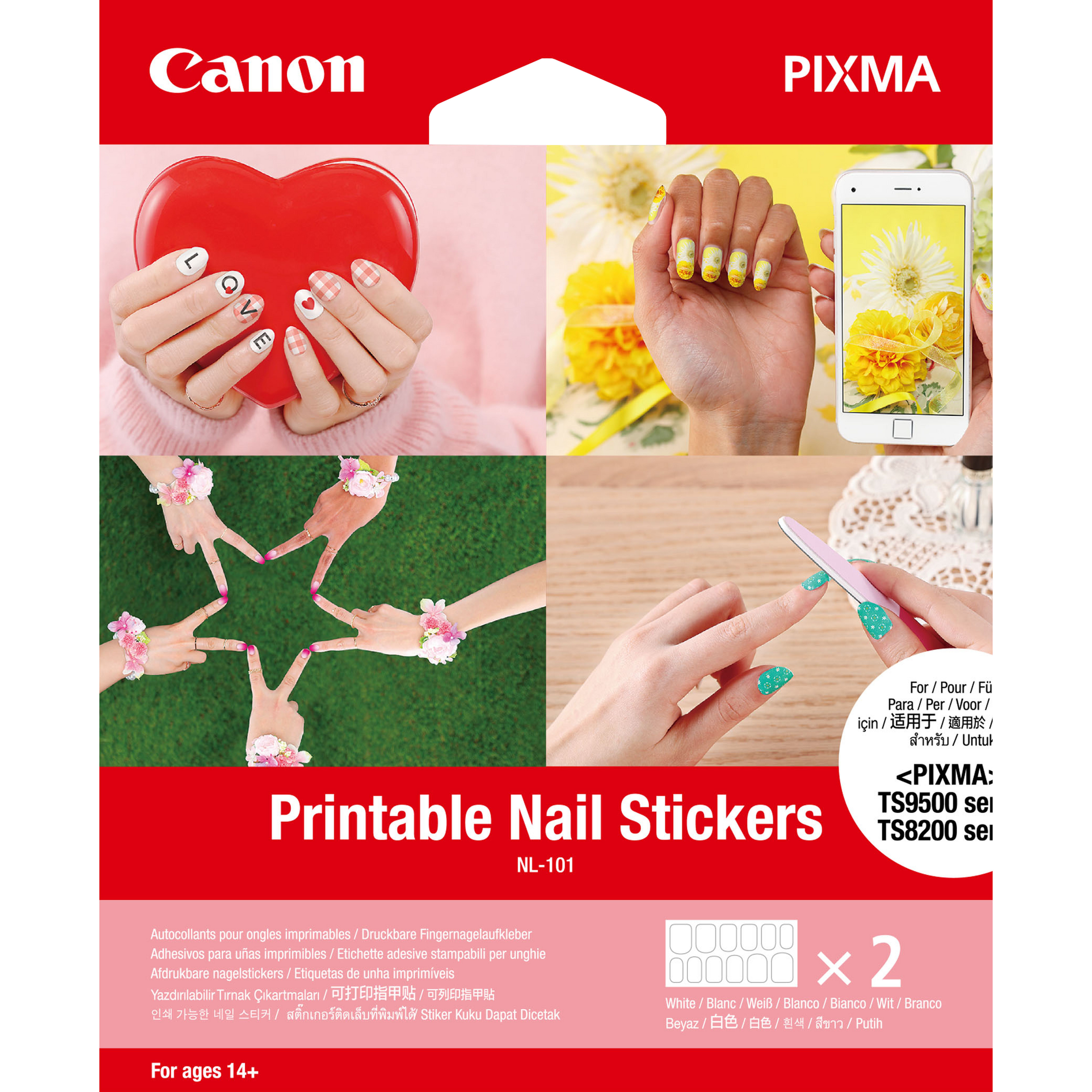 Canon NL-101 Fingernagelaufkleber