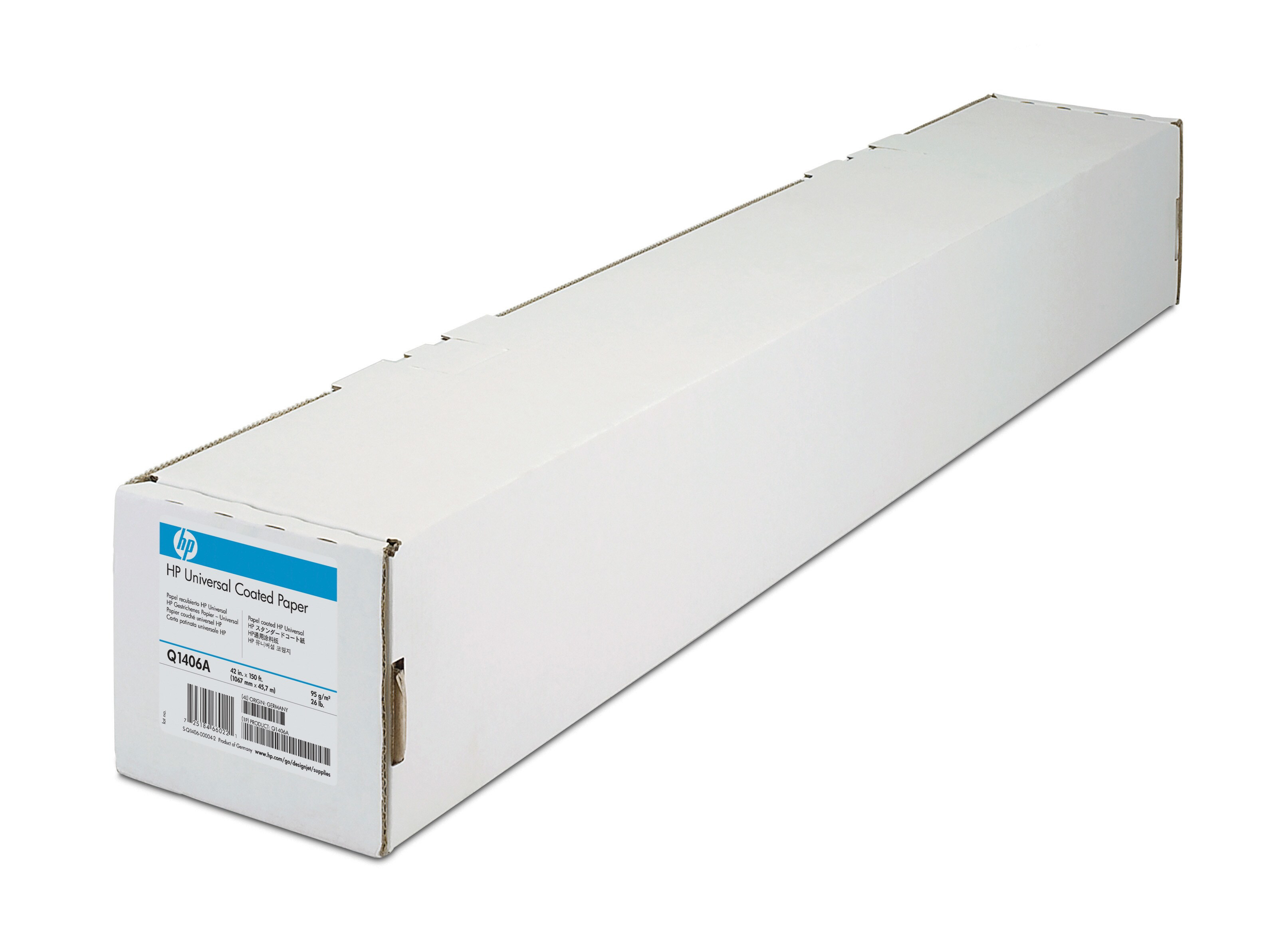 HP gestrichenes Papier, 90g, 42 Zoll 45,7m