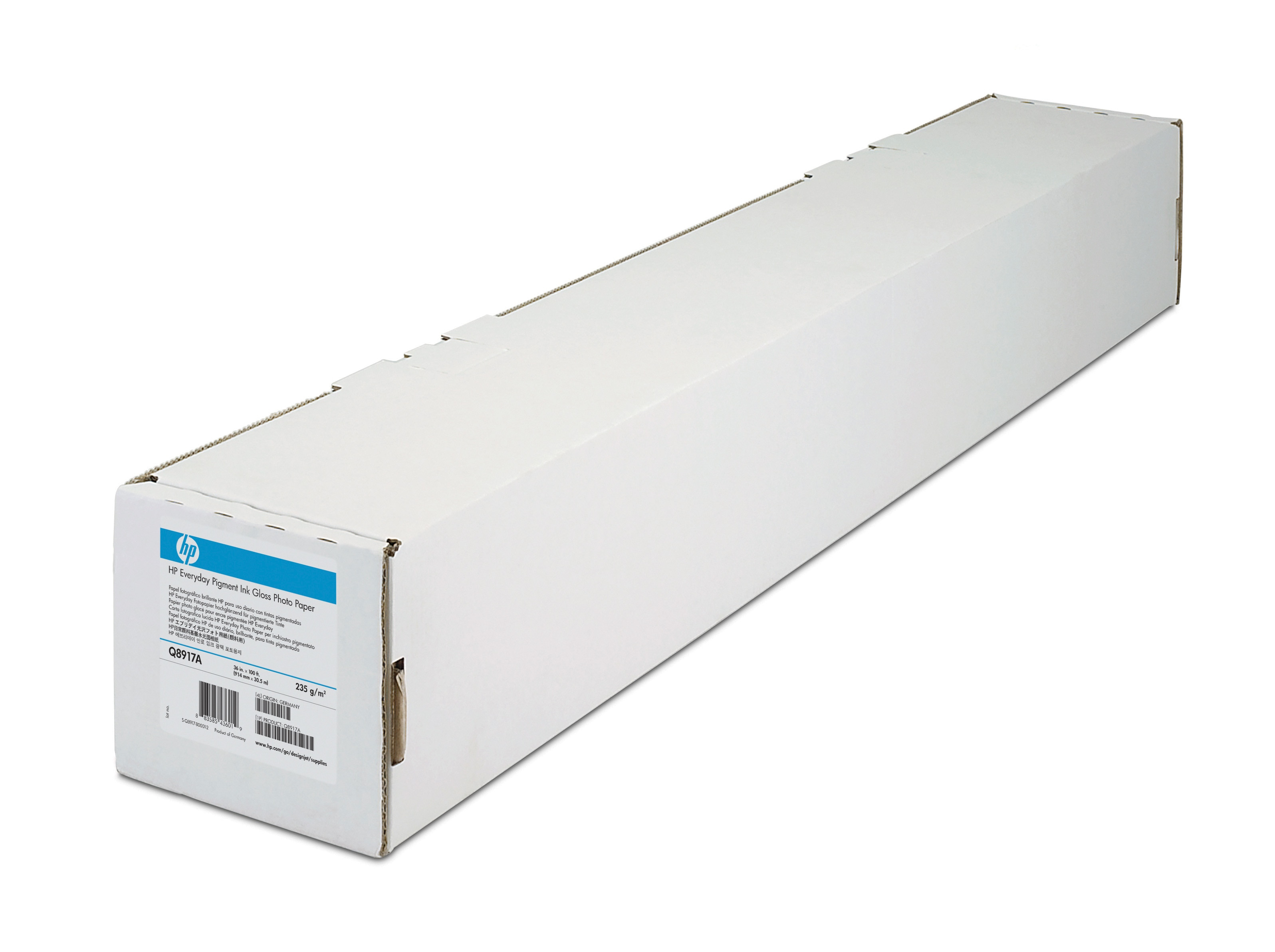 HP Universalfotopapier Q1428A/Q1428B, glänzend, 42 - 1067 mm x 30,5 m