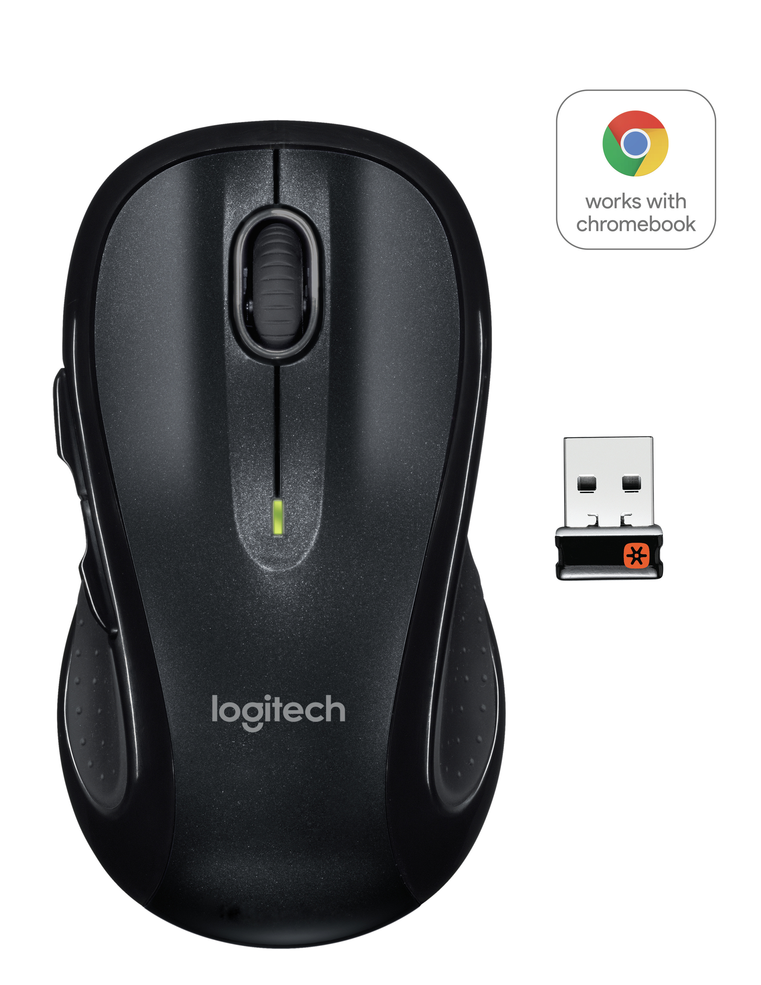 Logitech M510 - Maus - 1.000 dpi Laser - 7 Tasten - Schwarz
