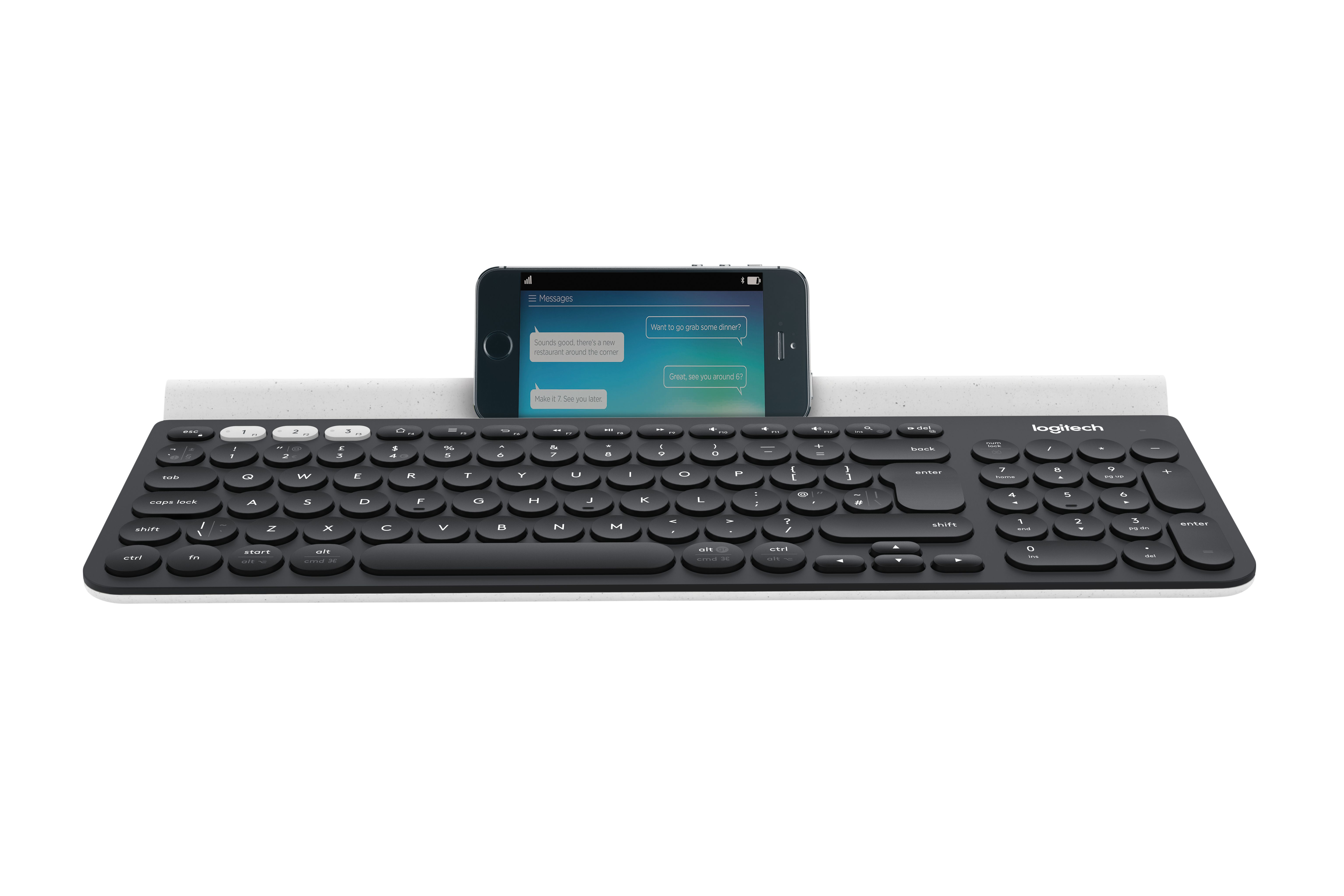 Logitech K780 Multi-Device Wireless Keyboard, USB/Bluetooth, DE