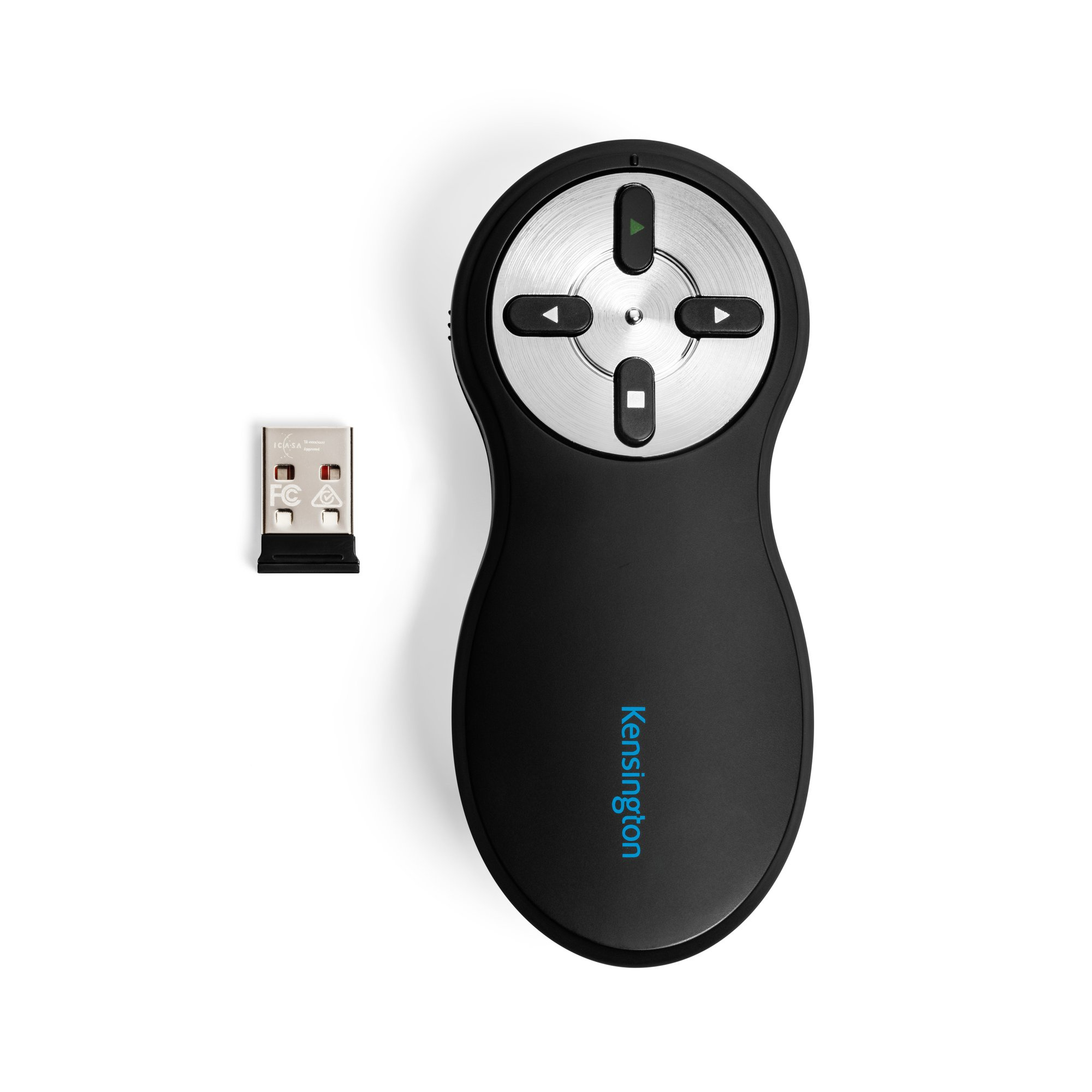Kensington Wireless Presenter - Presenter - Laser - 4 Tasten - Schwarz
